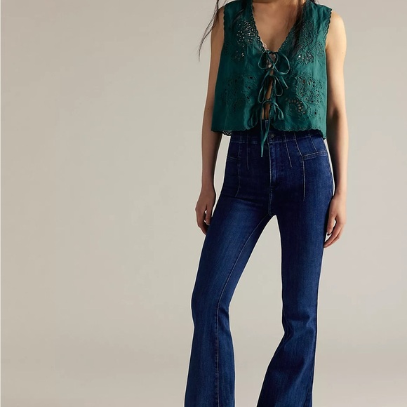 Free People Jayde Flare Jeans - Picture 1 of 4